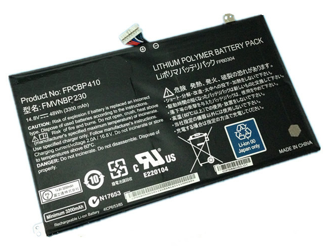 Batería para FMV-BIBLO-LOOX-M/fujitsu-FPCBP410